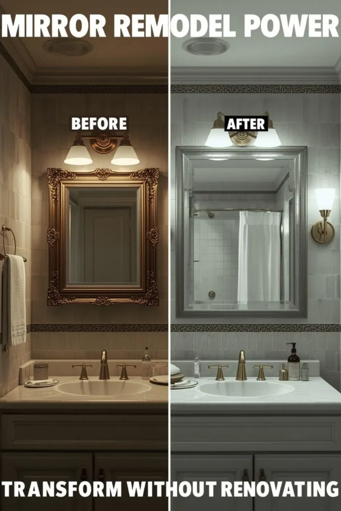 Bathroom Remodel Mirror Ideas To Transform The Room