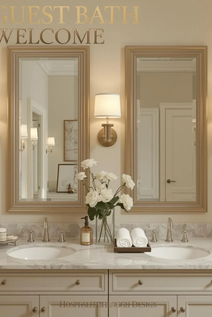 Guest Bathroom Mirror Ideas That Impress