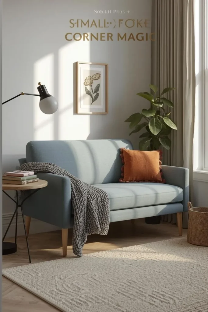 Living Room Sofa Set Small Spaces Ideas For Cozy Corners