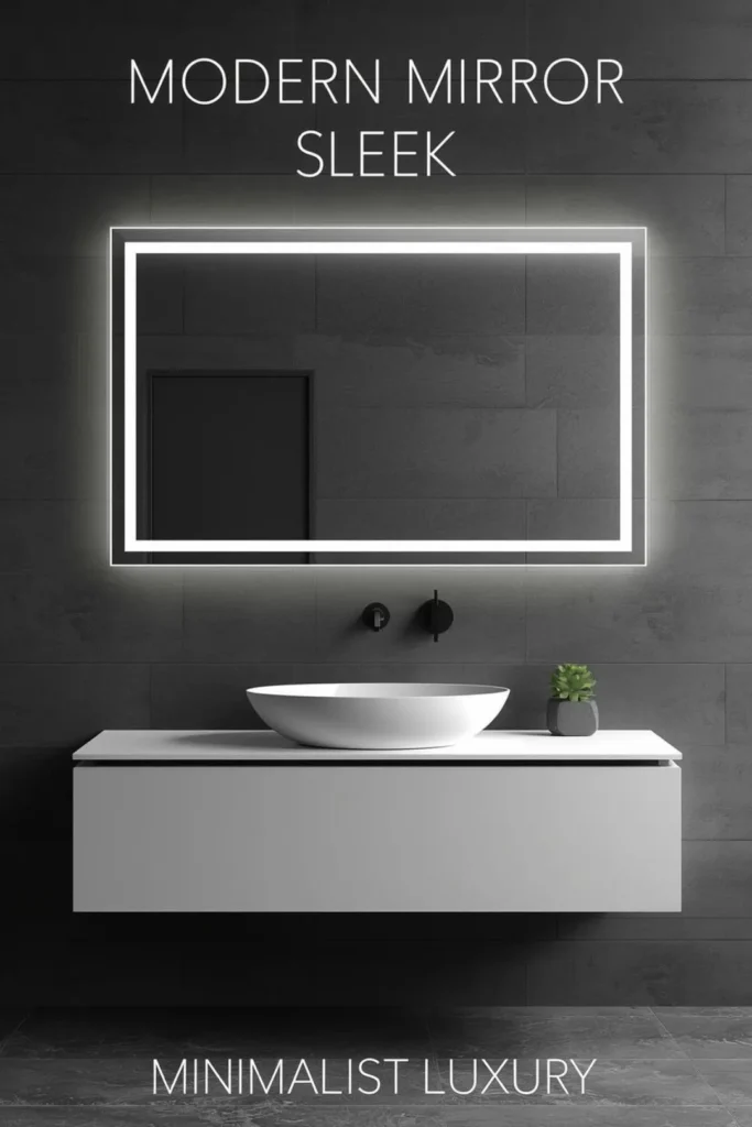 Modern Bathroom Mirror Ideas