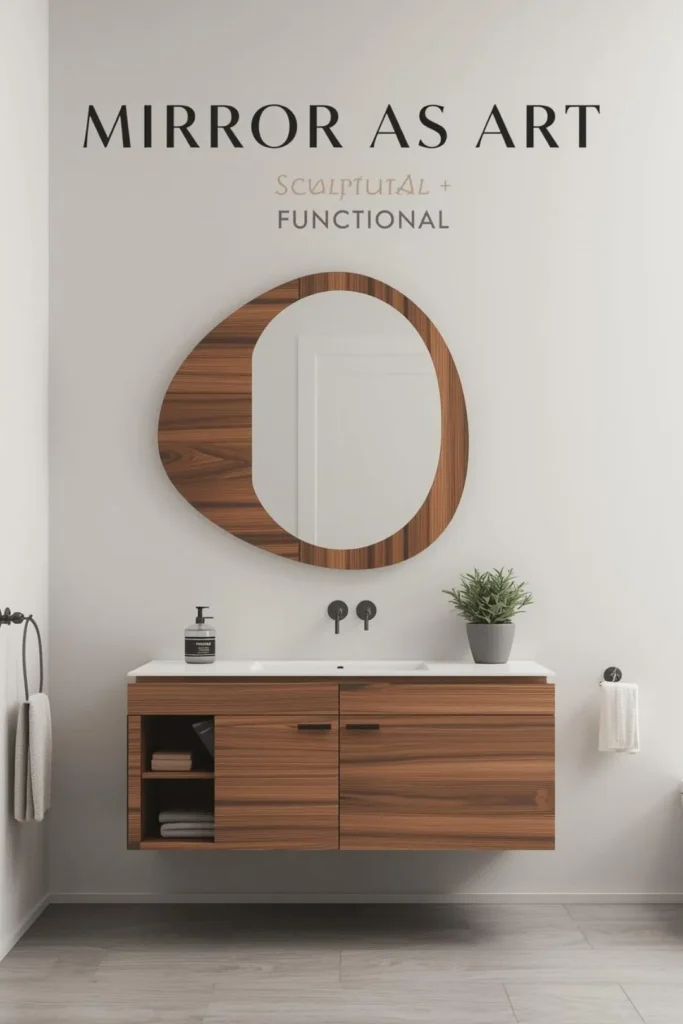 Unique Bathroom Mirror Ideas With Artistic Flair