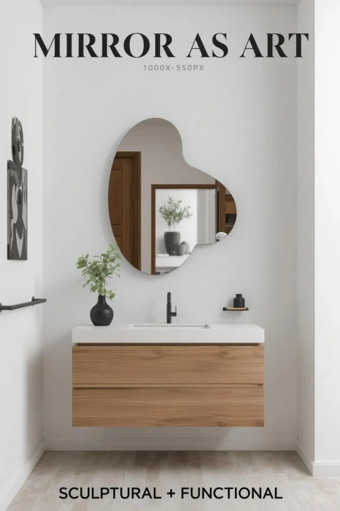 Unique Bathroom Mirror Ideas With Artistic Flair