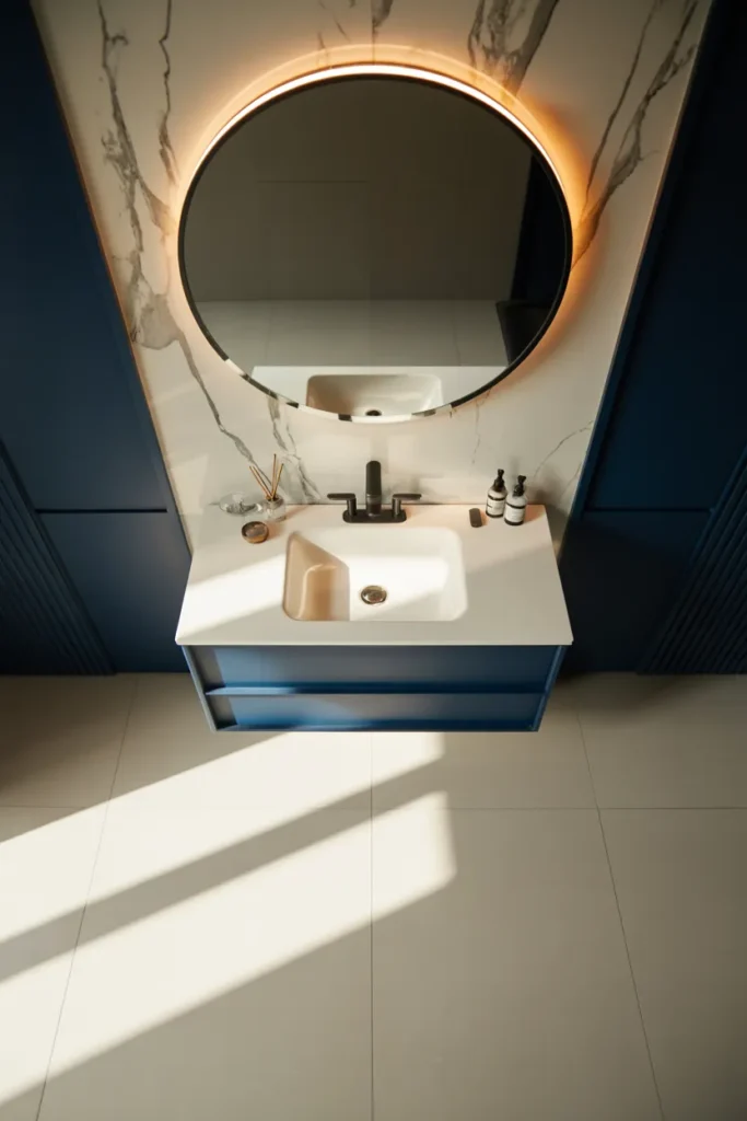 Backlit LED Mirror