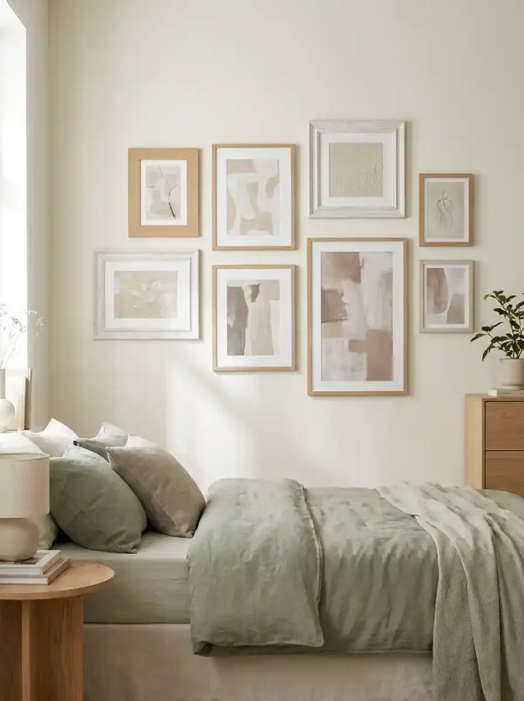 Beige Gallery Wall