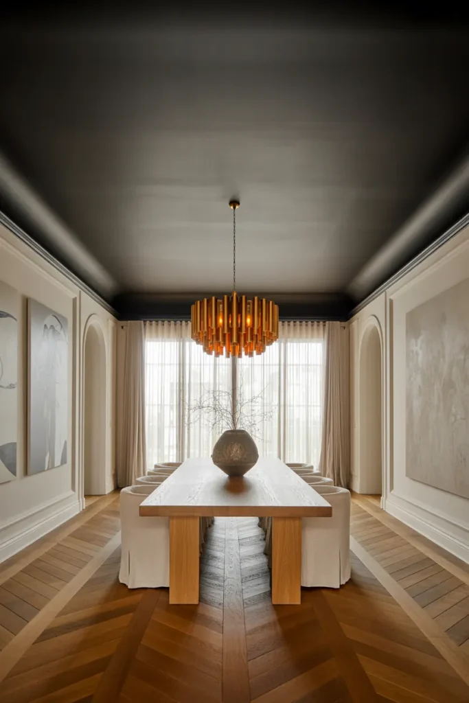 Black Ceiling Detail