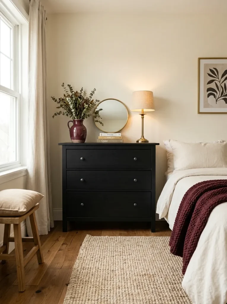 Black Dresser Styling