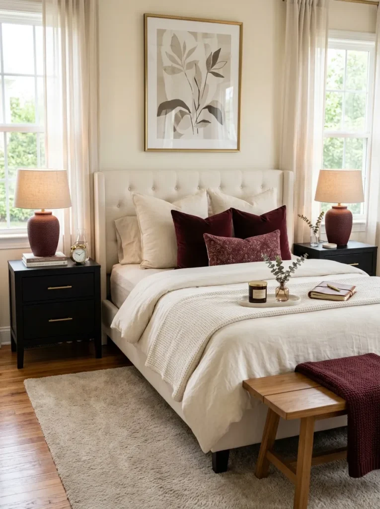 Black Nightstand Pair