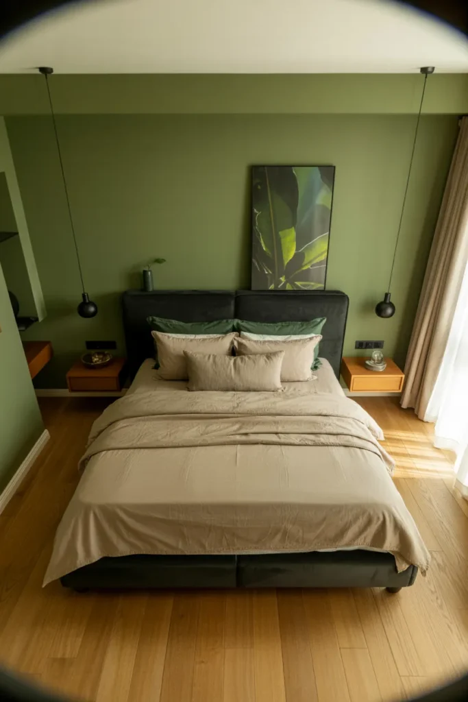 Black Statement Bed