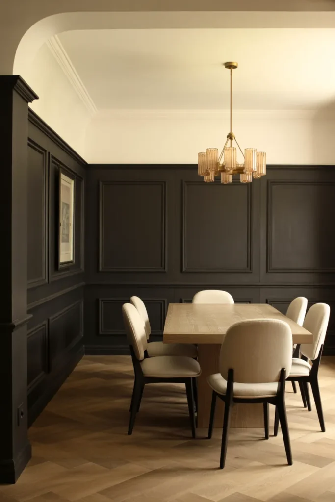 Black Wainscoting