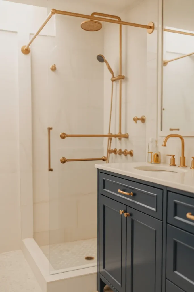 Brass Accent Fixtures