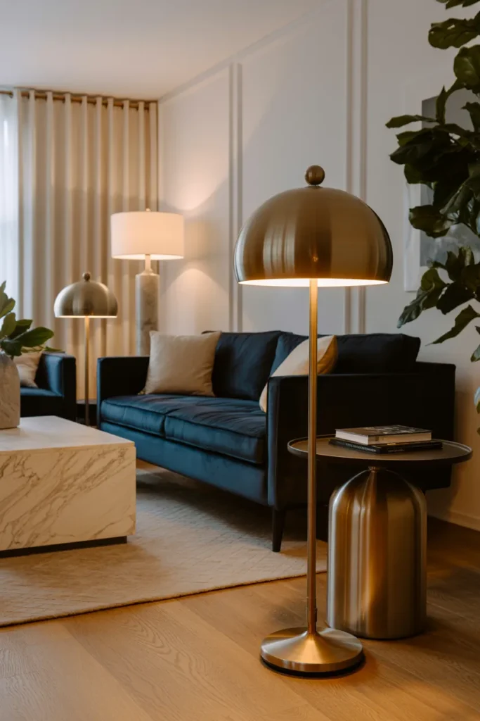 Brass Accent Lighting