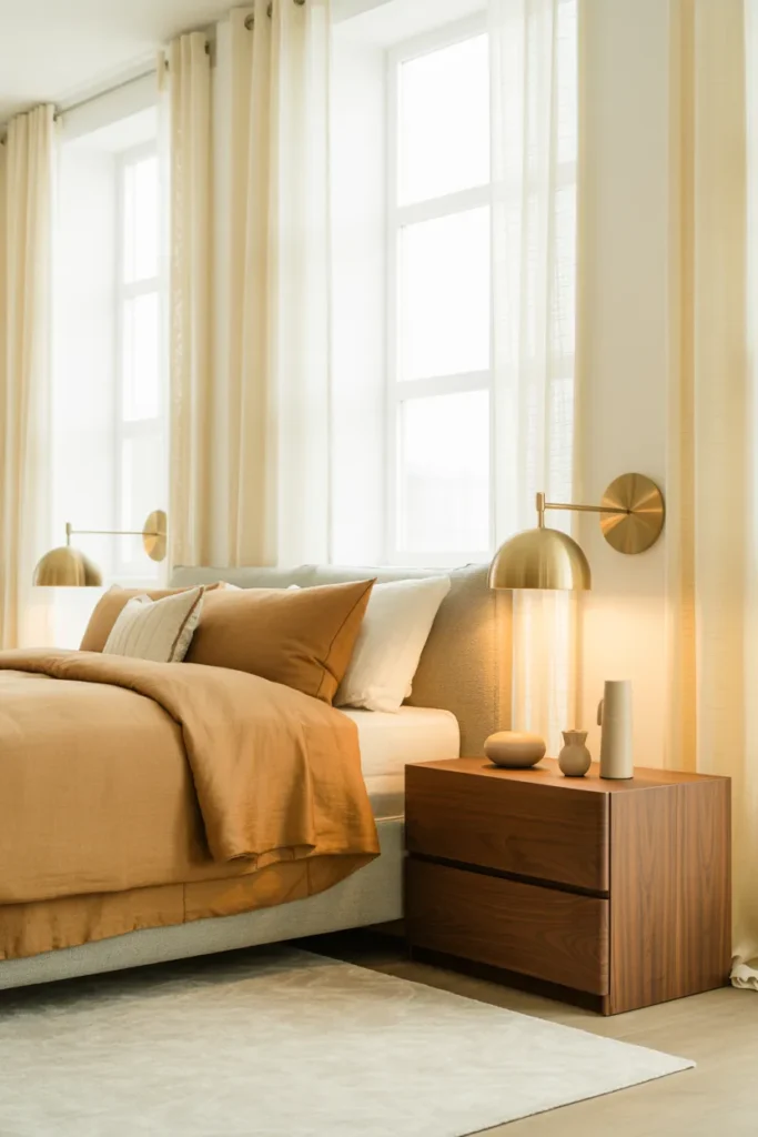 Brass Bedside Lighting