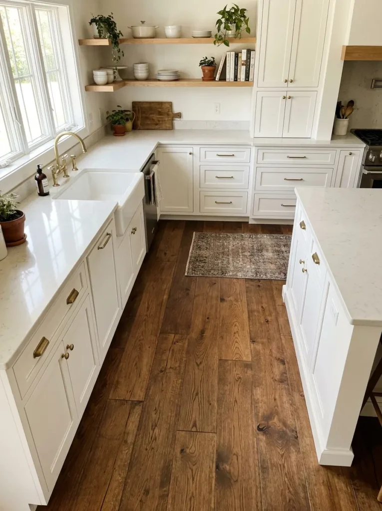 Brown Wood Flooring