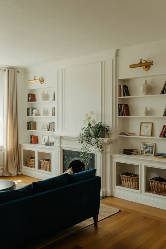 Built-In Bookcases