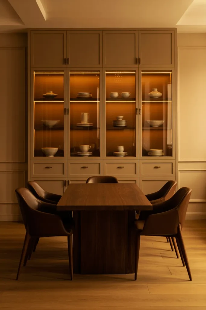 Built-In Buffet Cabinet