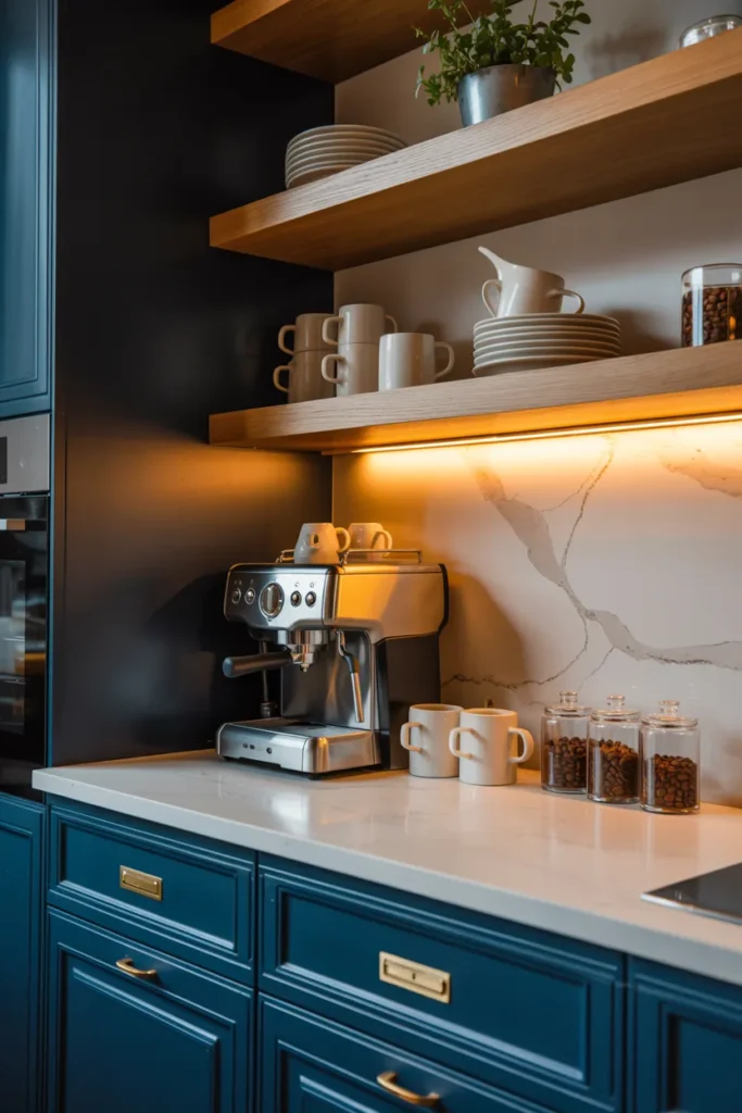 Built-In Coffee Station