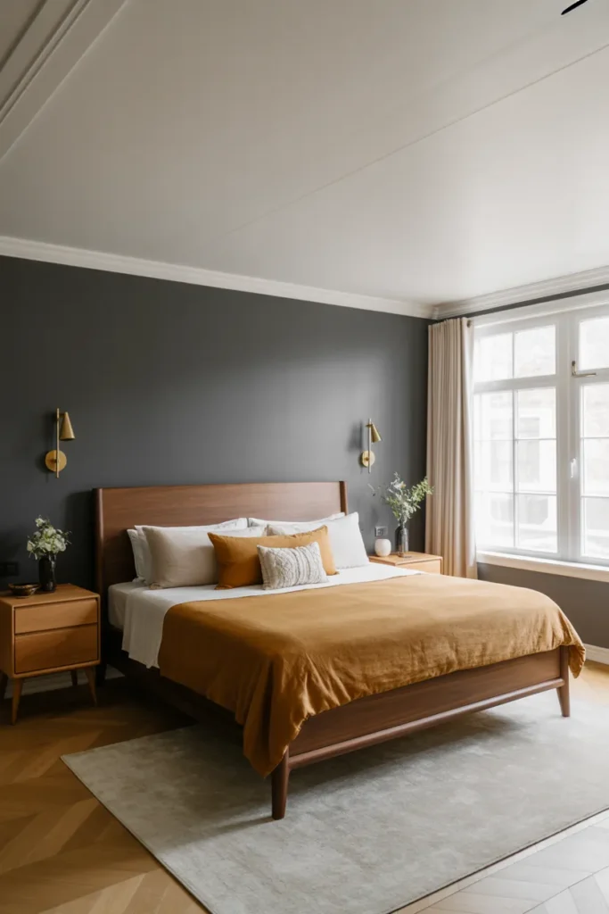 Charcoal Accent Wall