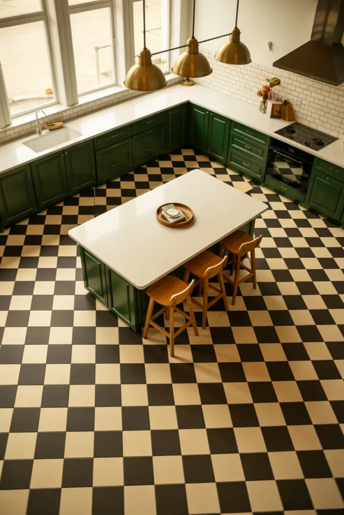 Checkerboard Flooring