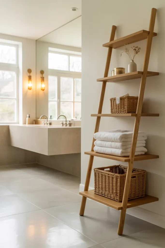 Compact Linen Ladder