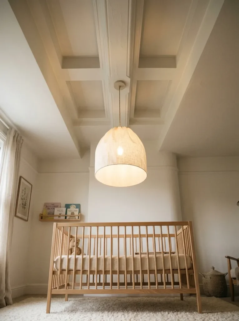 Cream Ceiling Light
