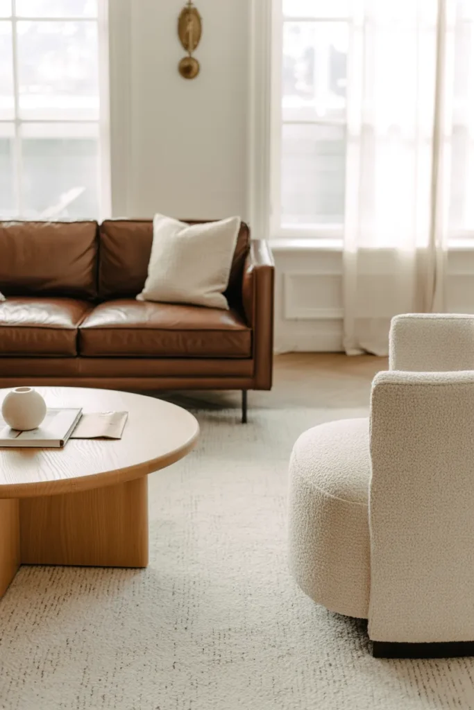Curved Coffee Table