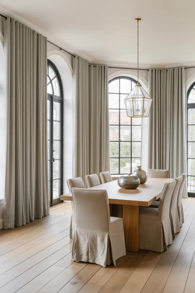 Floor-To-Ceiling Curtains
