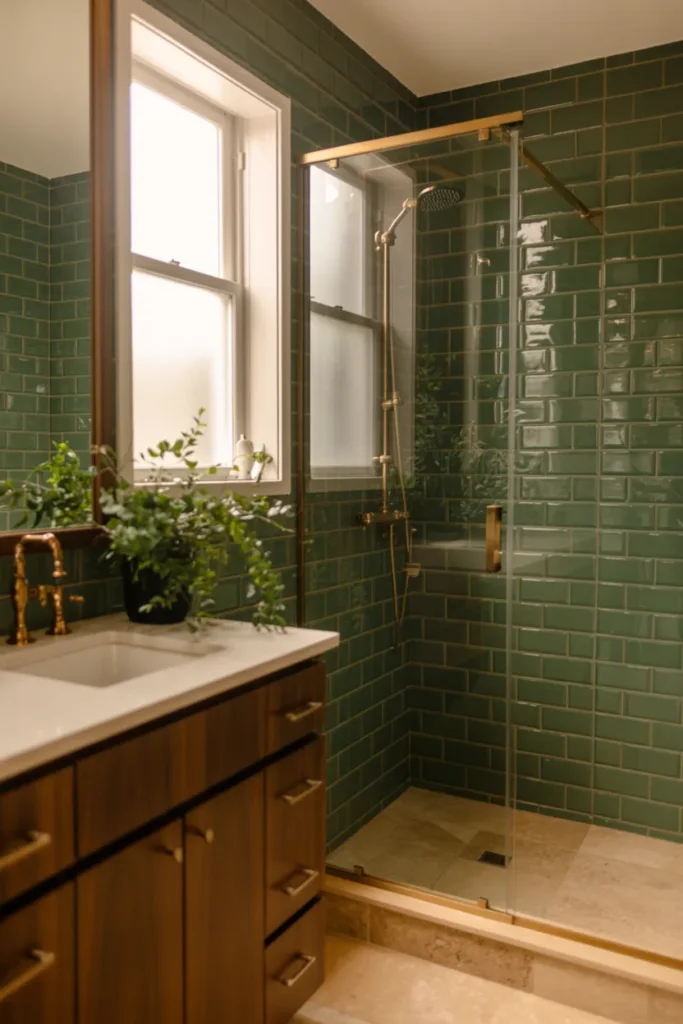 Forest Green Tiles