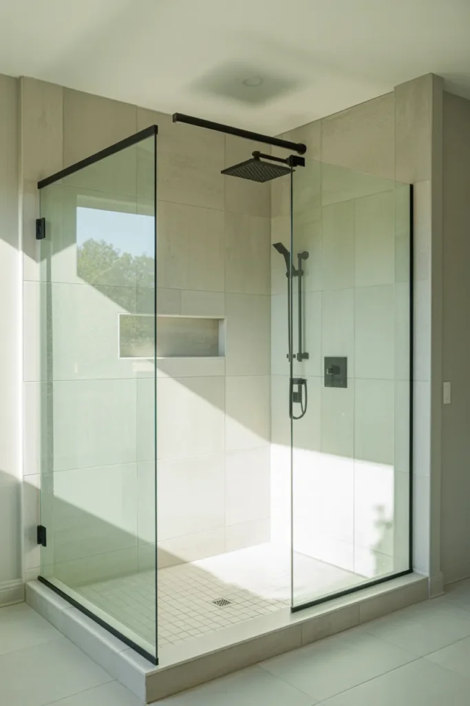 Frameless Glass Shower
