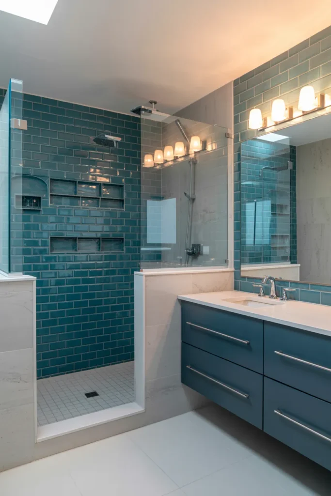 Frameless Glass Shower