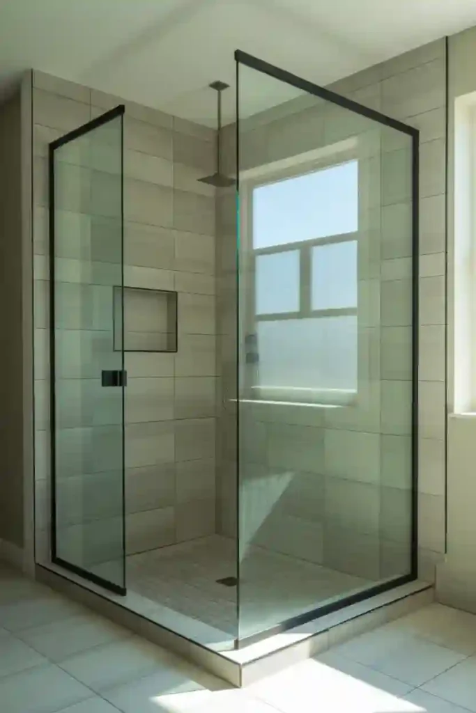 Frameless Glass Shower