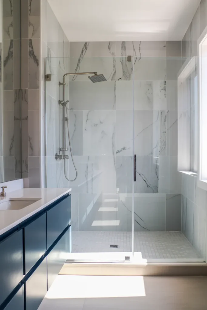 Gray Marble Walls