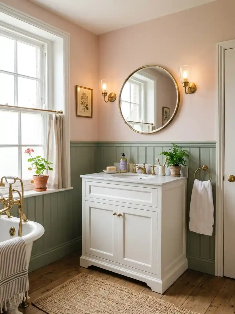 Green Wainscoting