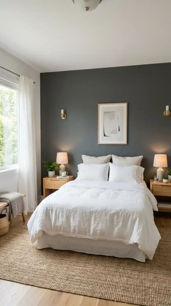 Grey Accent Wall
