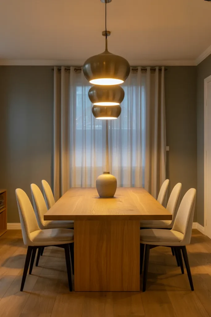 Layered Pendant Lighting
