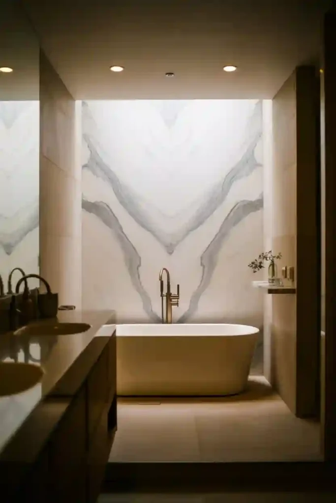 Marble Accent Wall