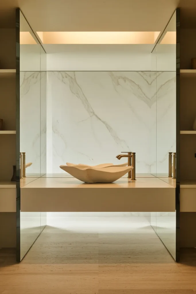 Marble Accent Wall