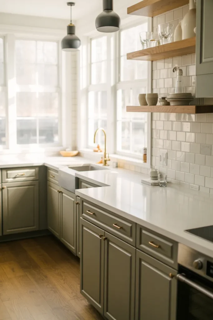 Marble Subway Backsplash 