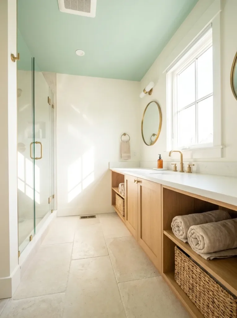 Mint Accent Ceiling