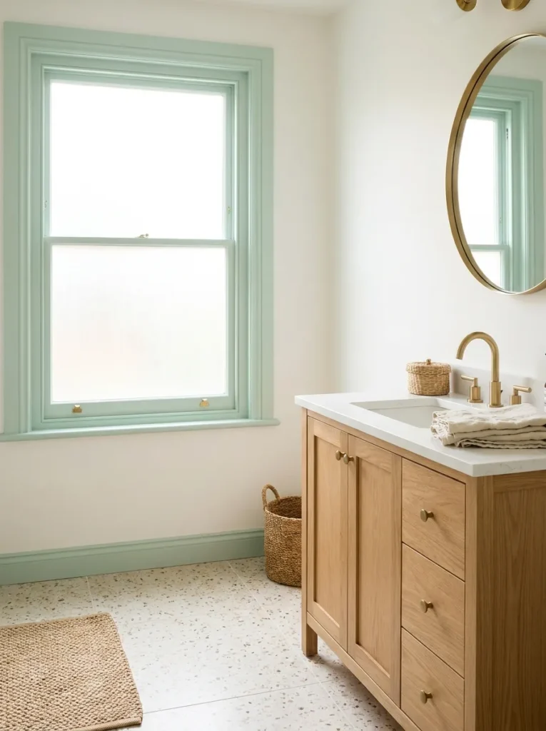 Mint Window Trim