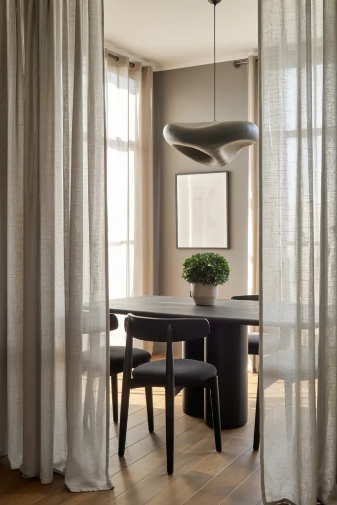Monochrome Dining Nook