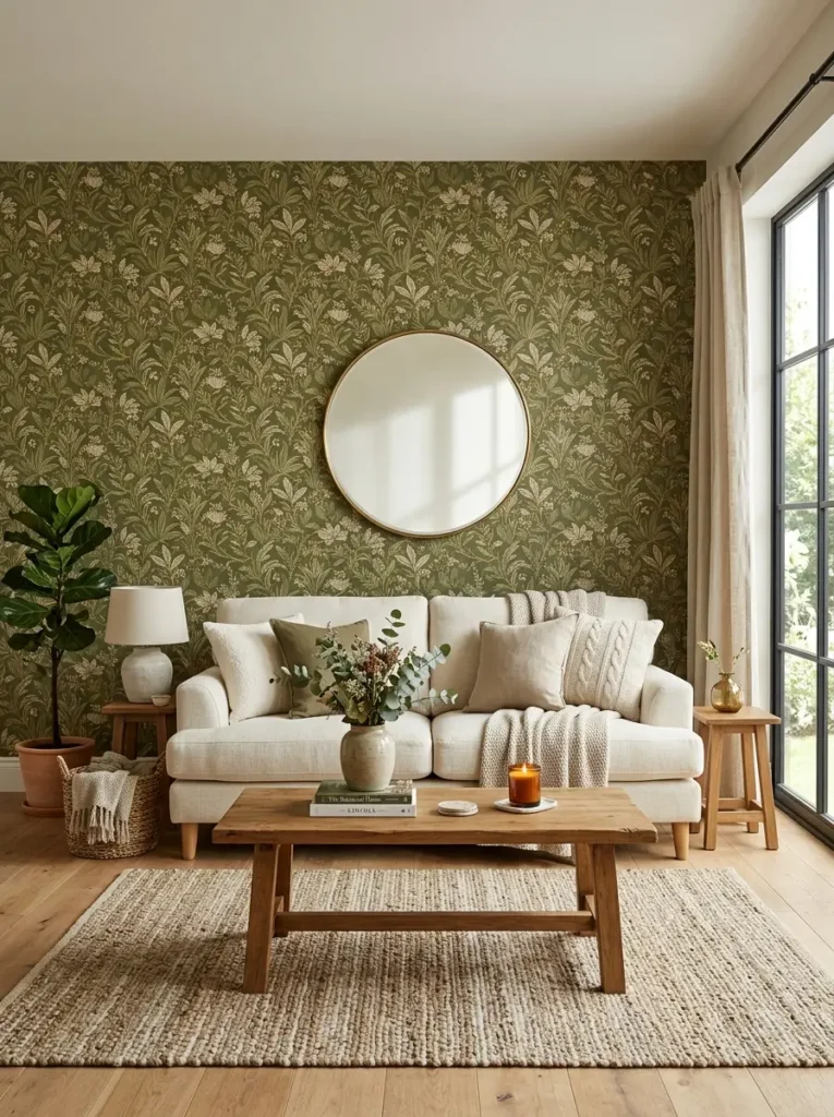 Olive Green Wallpaper
