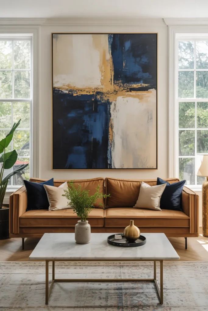 Oversized Abstract Art
