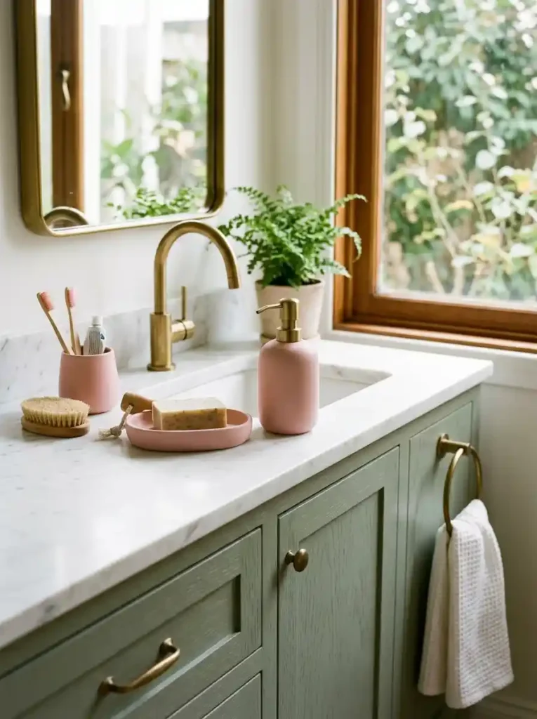 Pink Ceramic Dish Set