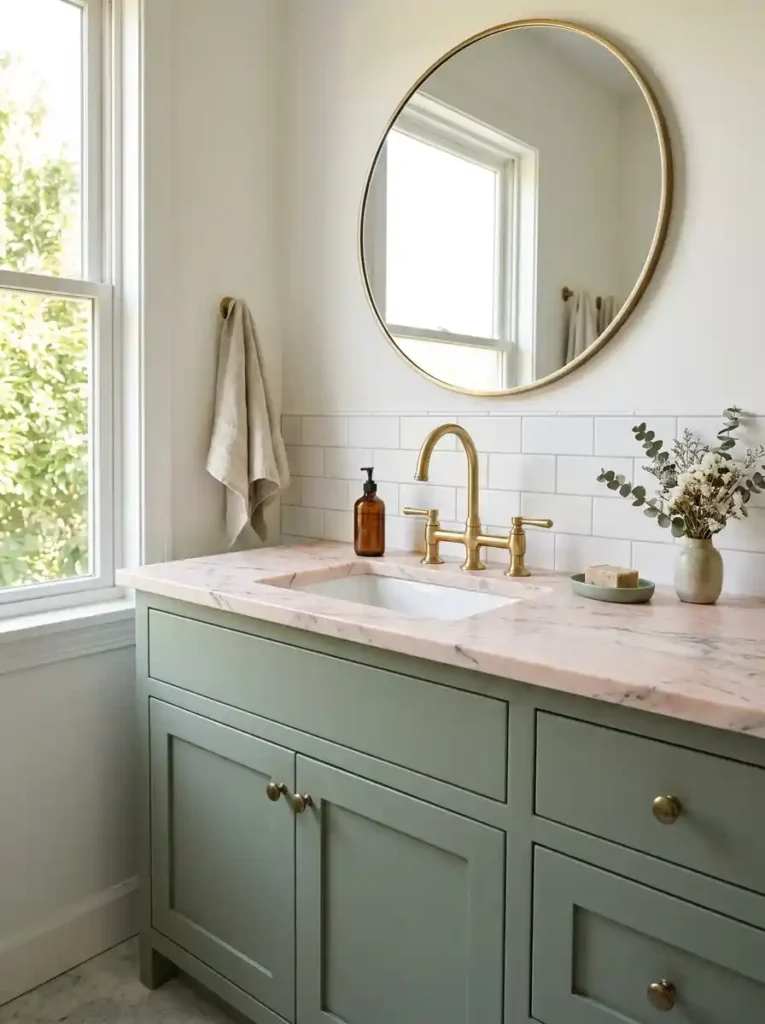 Pink Marble Countertop