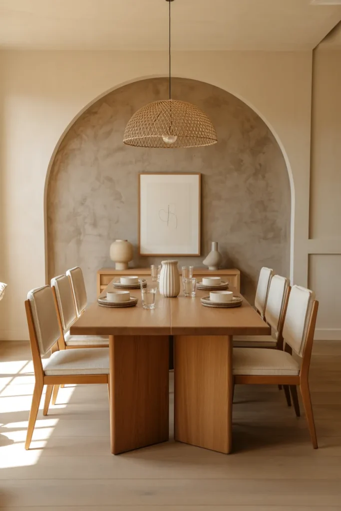 Plaster Accent Wall