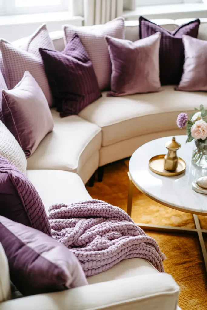 Purple Throw Pillows