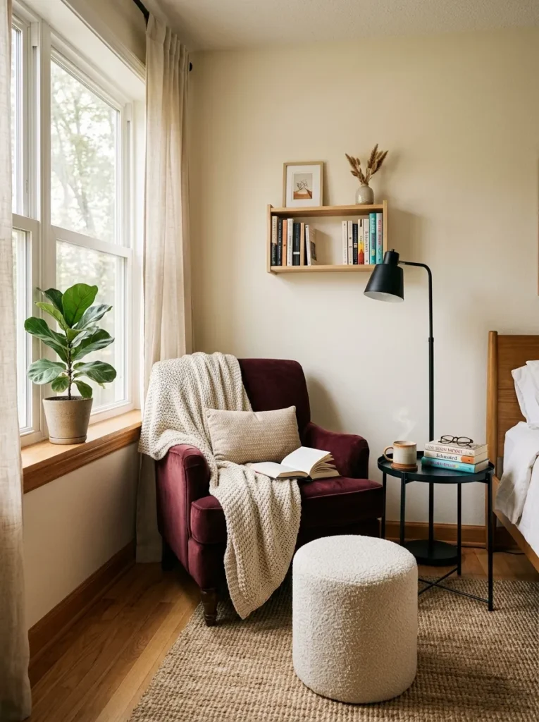 Red Reading Corner