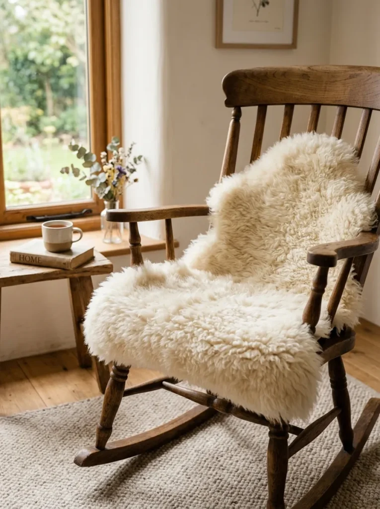 Sheepskin Throw