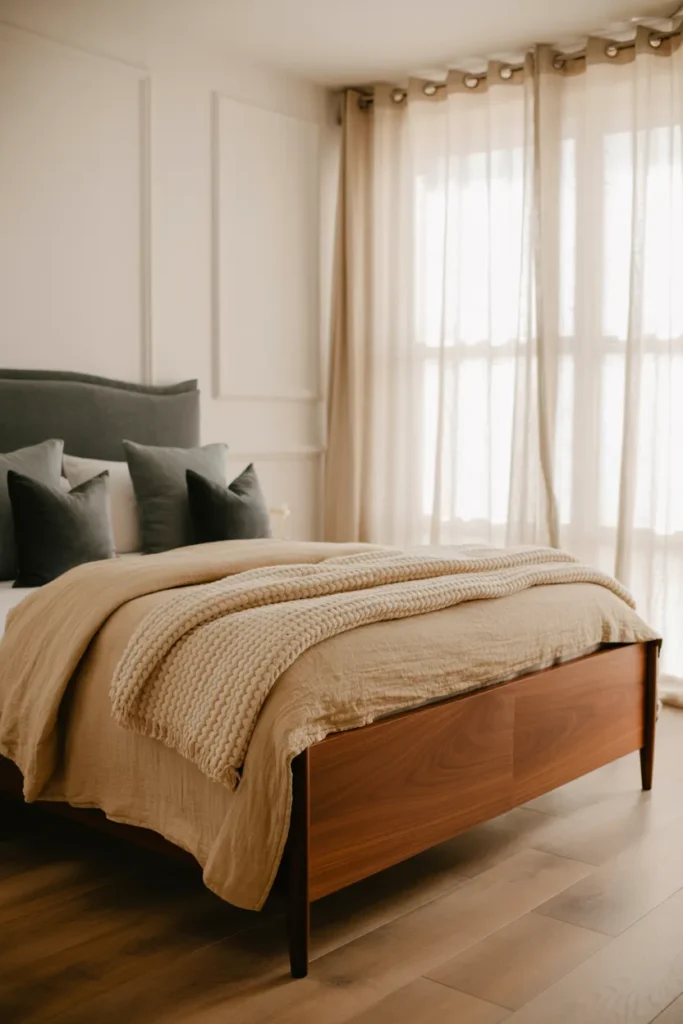 Walnut Bed Frame