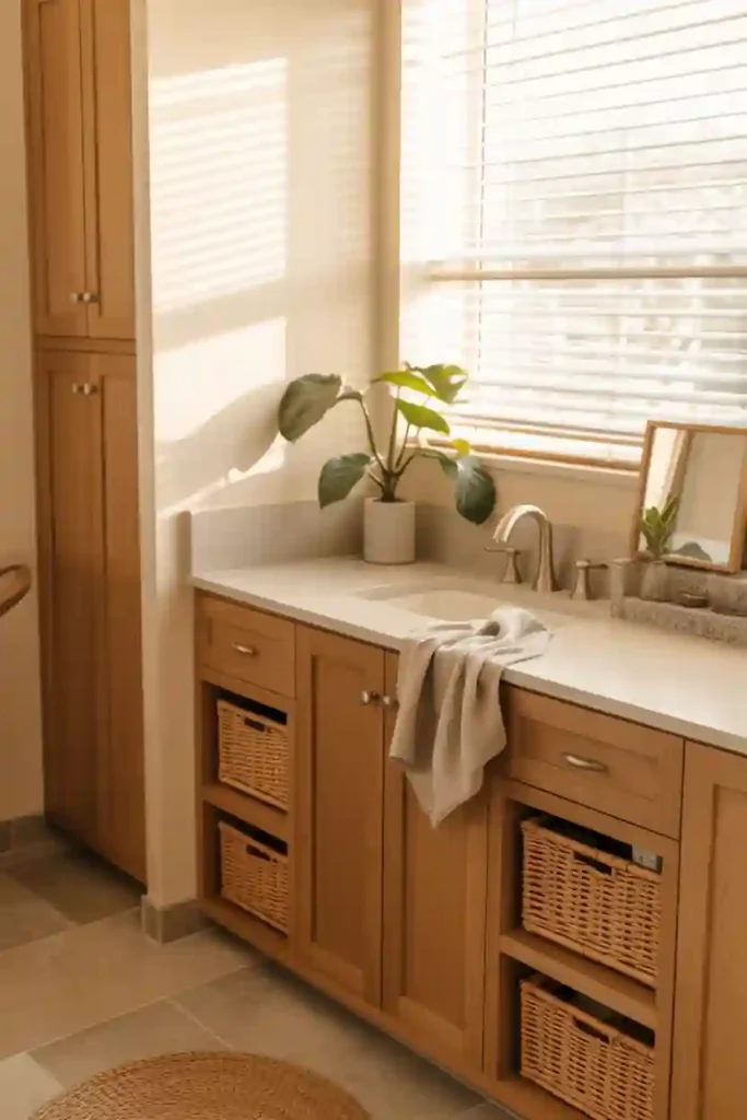 Warm Wood Accents